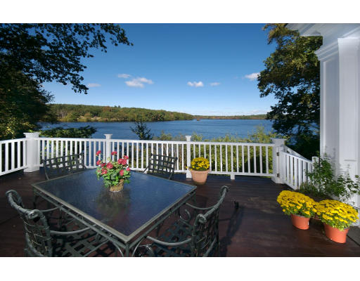 55 Sandy Pond Road Lincoln, MA 01773 - Photo 2 of 14 a terrace with outdoor seating