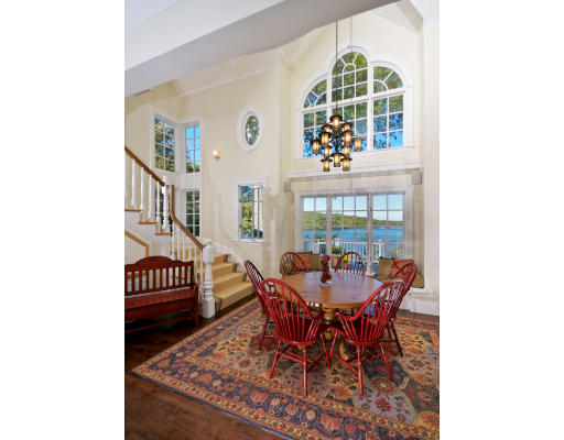 55 Sandy Pond Road Lincoln, MA 01773 - Photo 3 of 14 a view of a dining room with furniture and a window