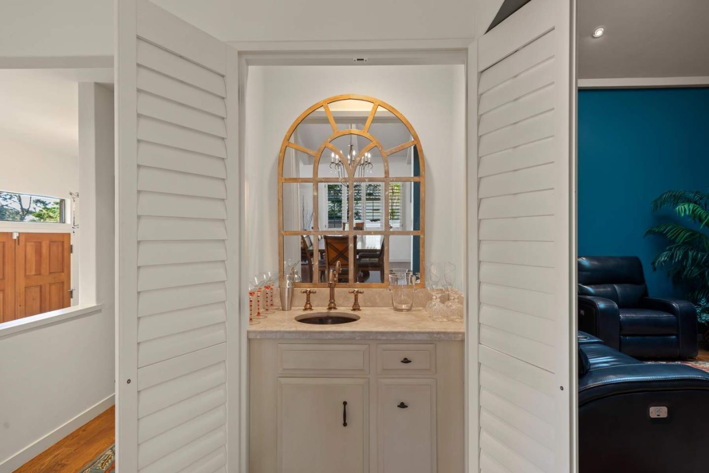 3041 Strawberry Hill Road Pebble Beach, CA 93953 - Photo 8 of 31 a view of hall way with furniture