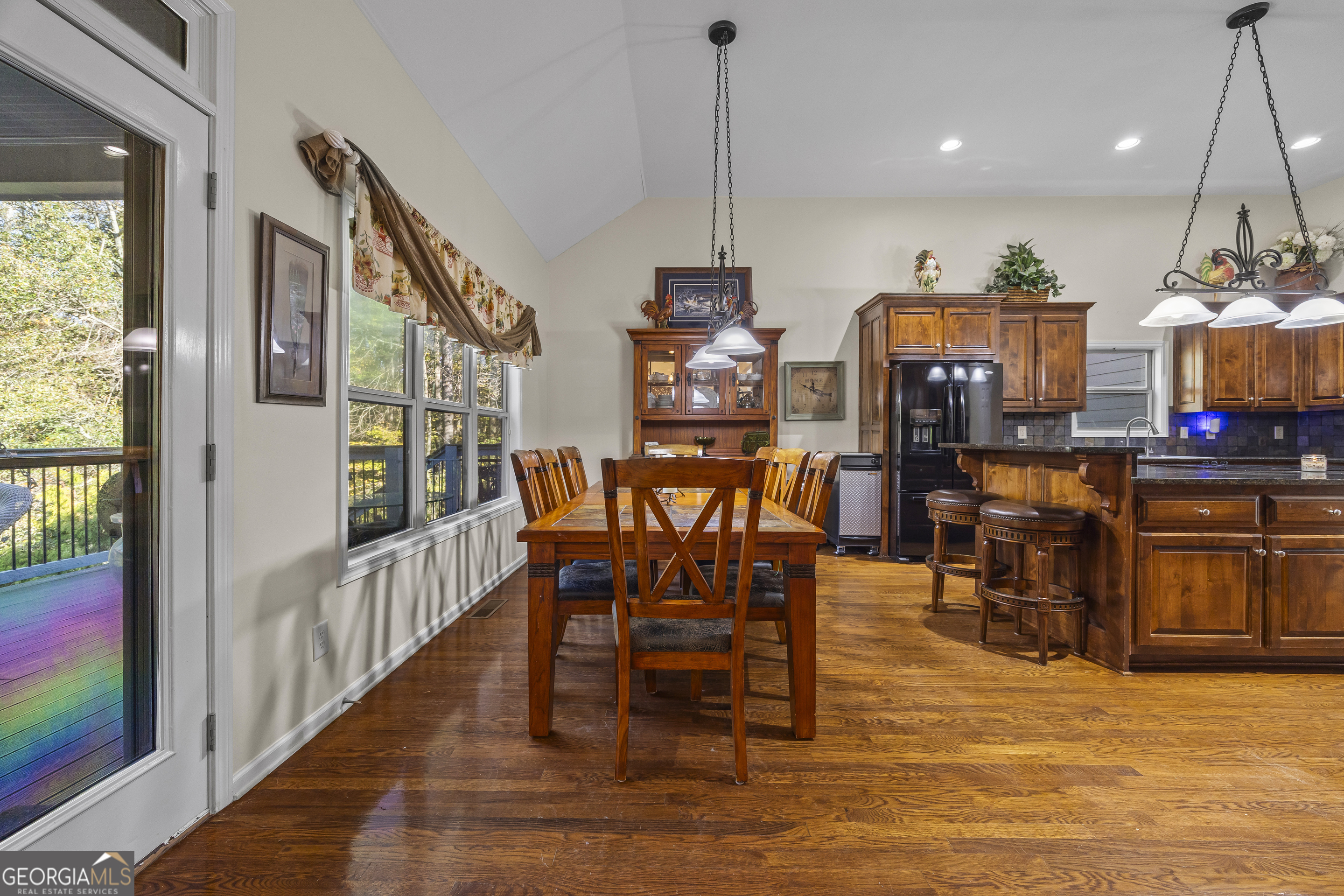 135 Canters Run Homer, GA 30547 - Photo 29 of 96 a view of a dining room with furniture window and wooden floor