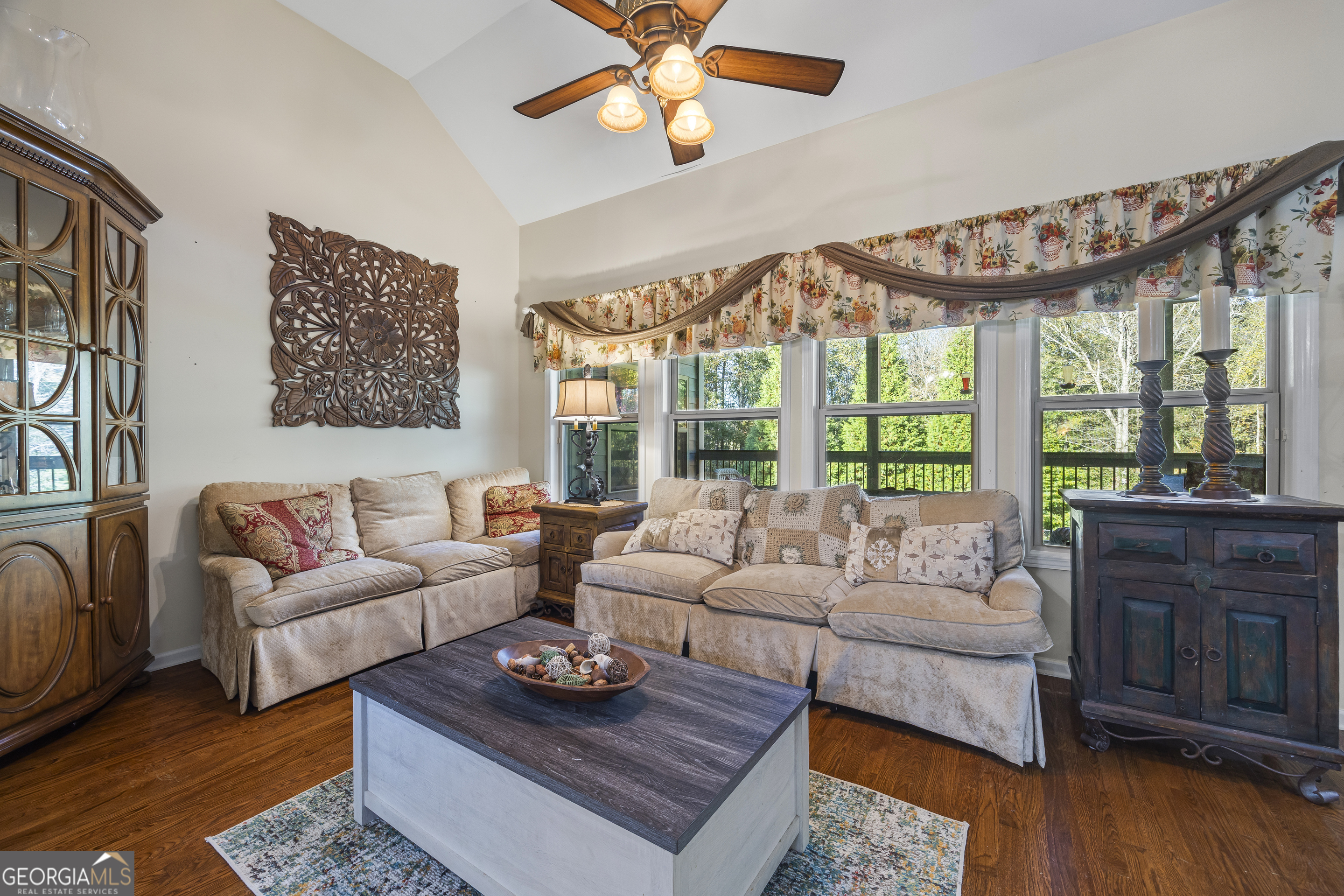 135 Canters Run Homer, GA 30547 - Photo 31 of 96 a living room with furniture and a large window