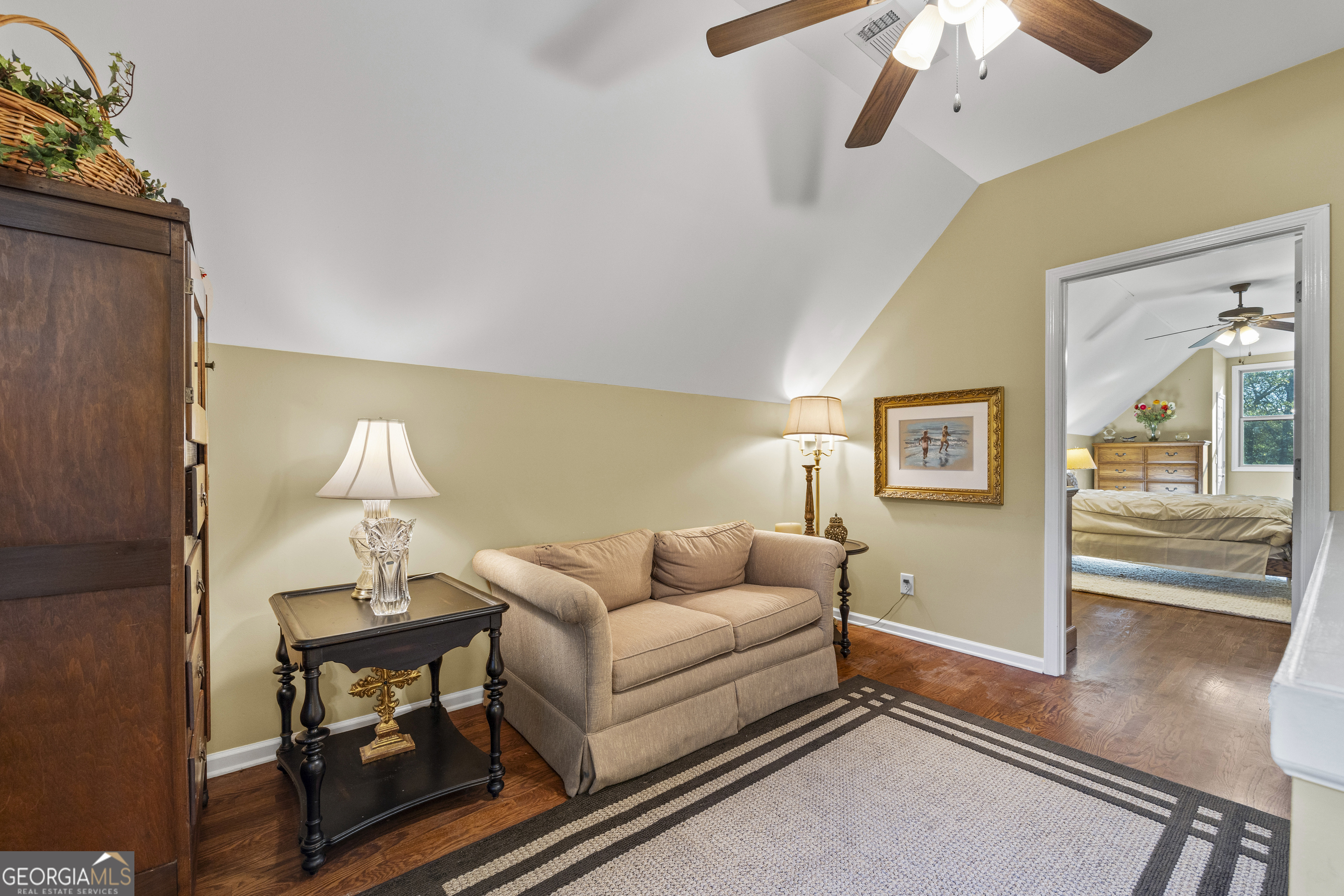 135 Canters Run Homer, GA 30547 - Photo 60 of 96 a living room with furniture and a wooden floor