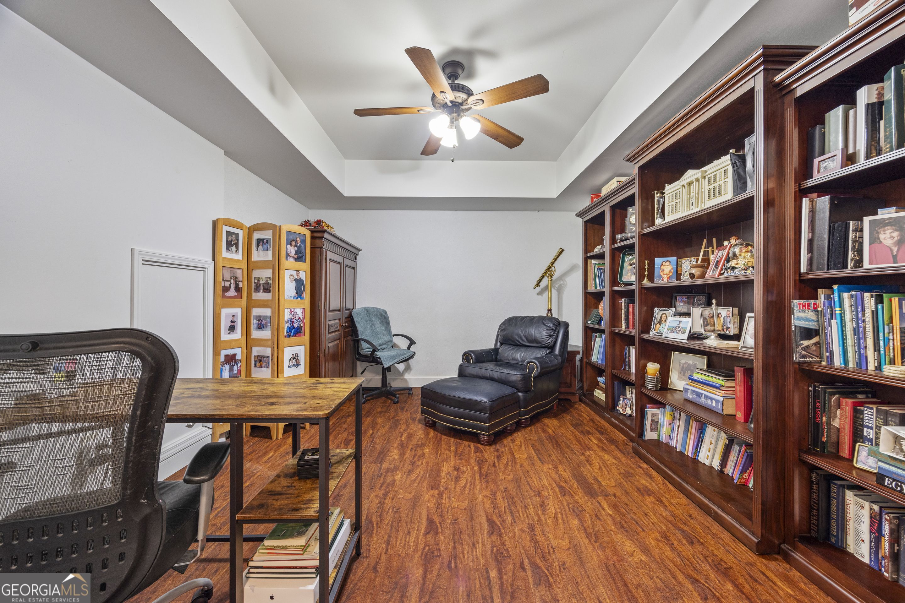 135 Canters Run Homer, GA 30547 - Photo 68 of 96 a work room with furniture and book shelf