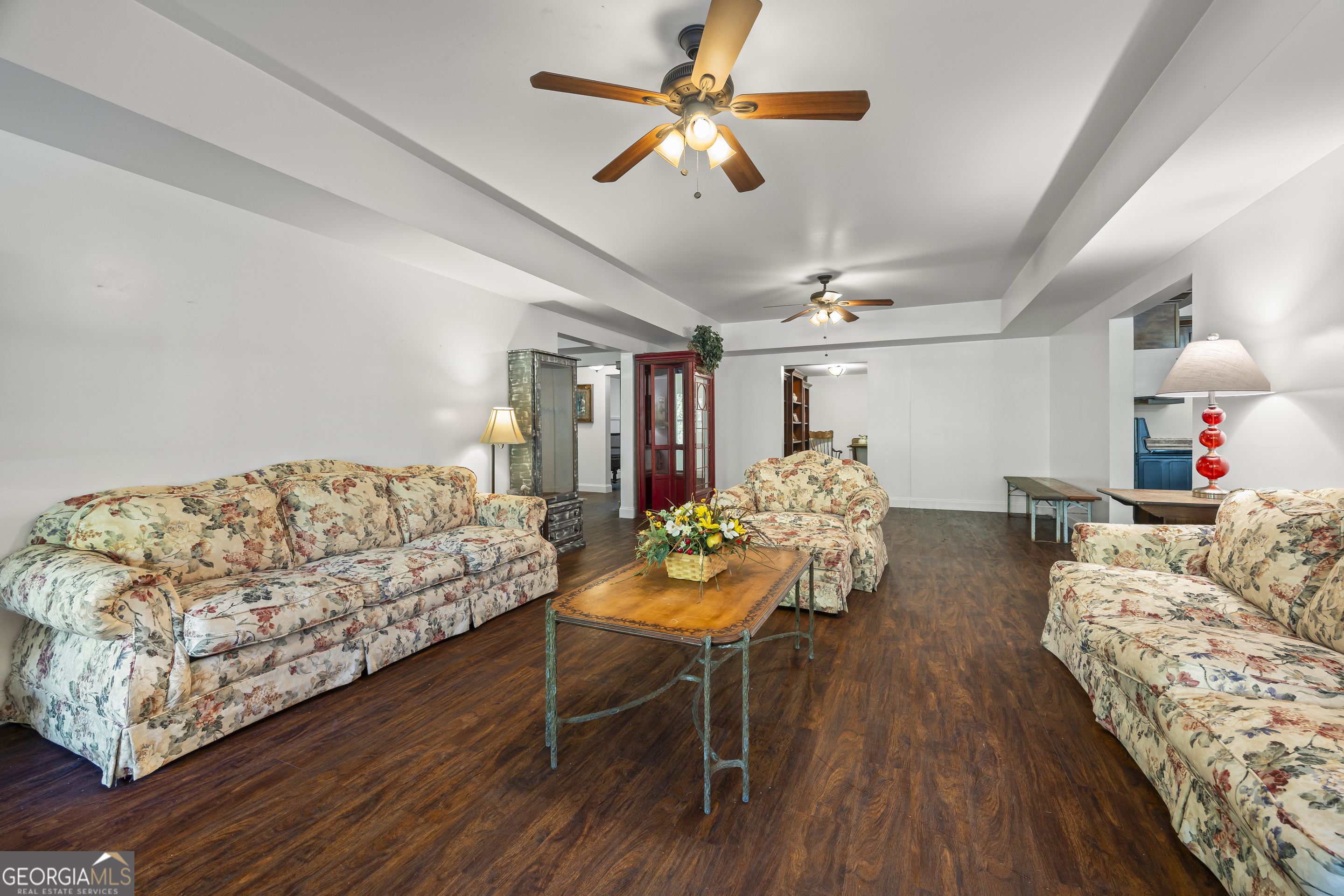 135 Canters Run Homer, GA 30547 - Photo 72 of 96 a living room with furniture and wooden floor