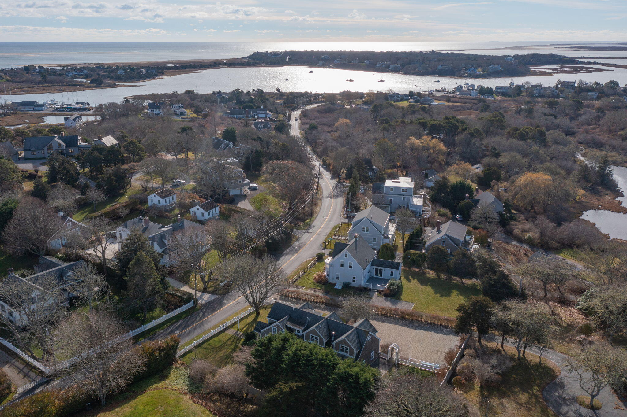 404 Stage Harbor Road Chatham, MA 02633 - Photo 87 of 94 a view of city and mountain