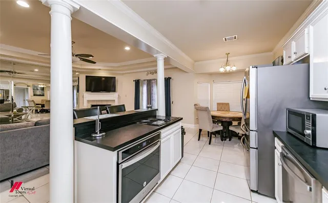 a room with storage and utility