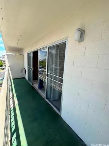 a view of an entryway with a room