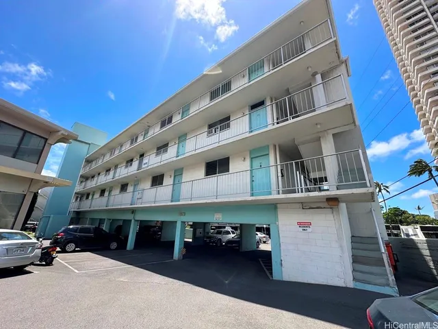 a tall building with many windows