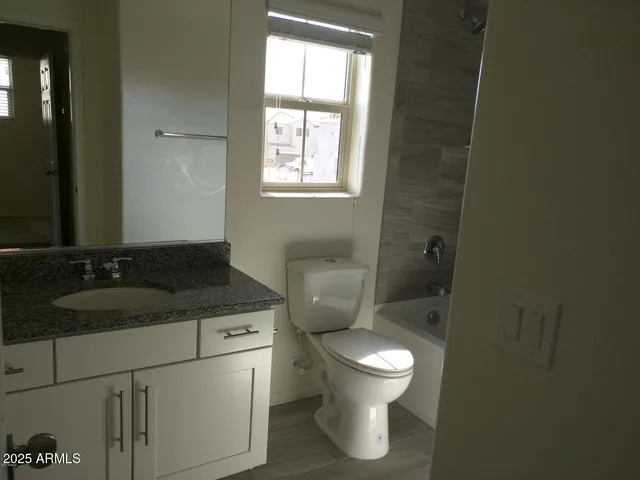 a close up of a bathtub