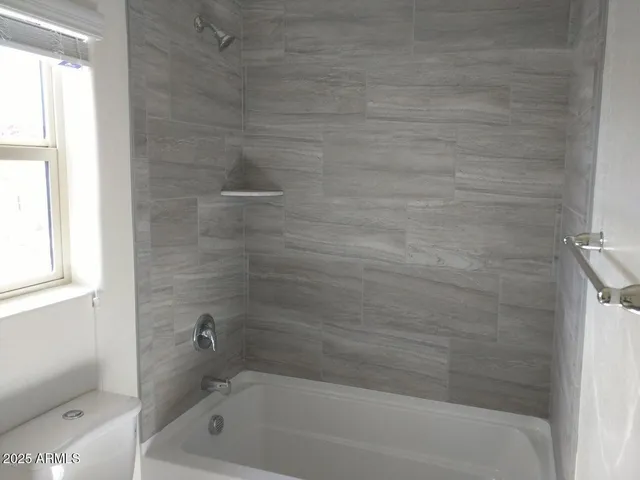 a close up view of racks on the wall