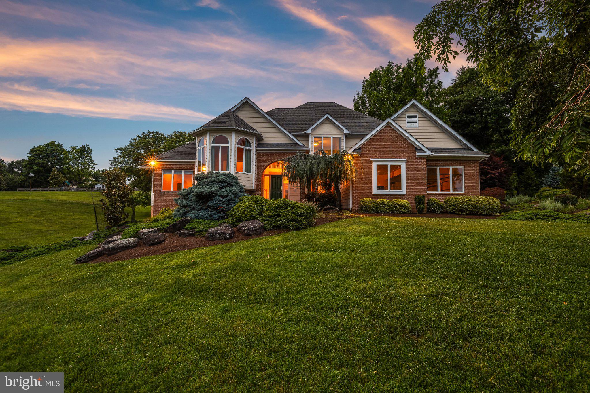 1310 Musgrove Road Lutherville-Timonium, MD 21093 - Photo 2 of 93 Charming home bathed in twilight glow.