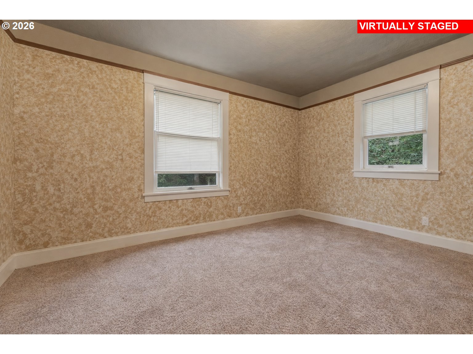 706 West B Street Rainier, OR 97048 - Photo 18 of 47 a view of an empty room with a window