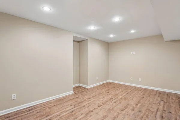 a view of empty room