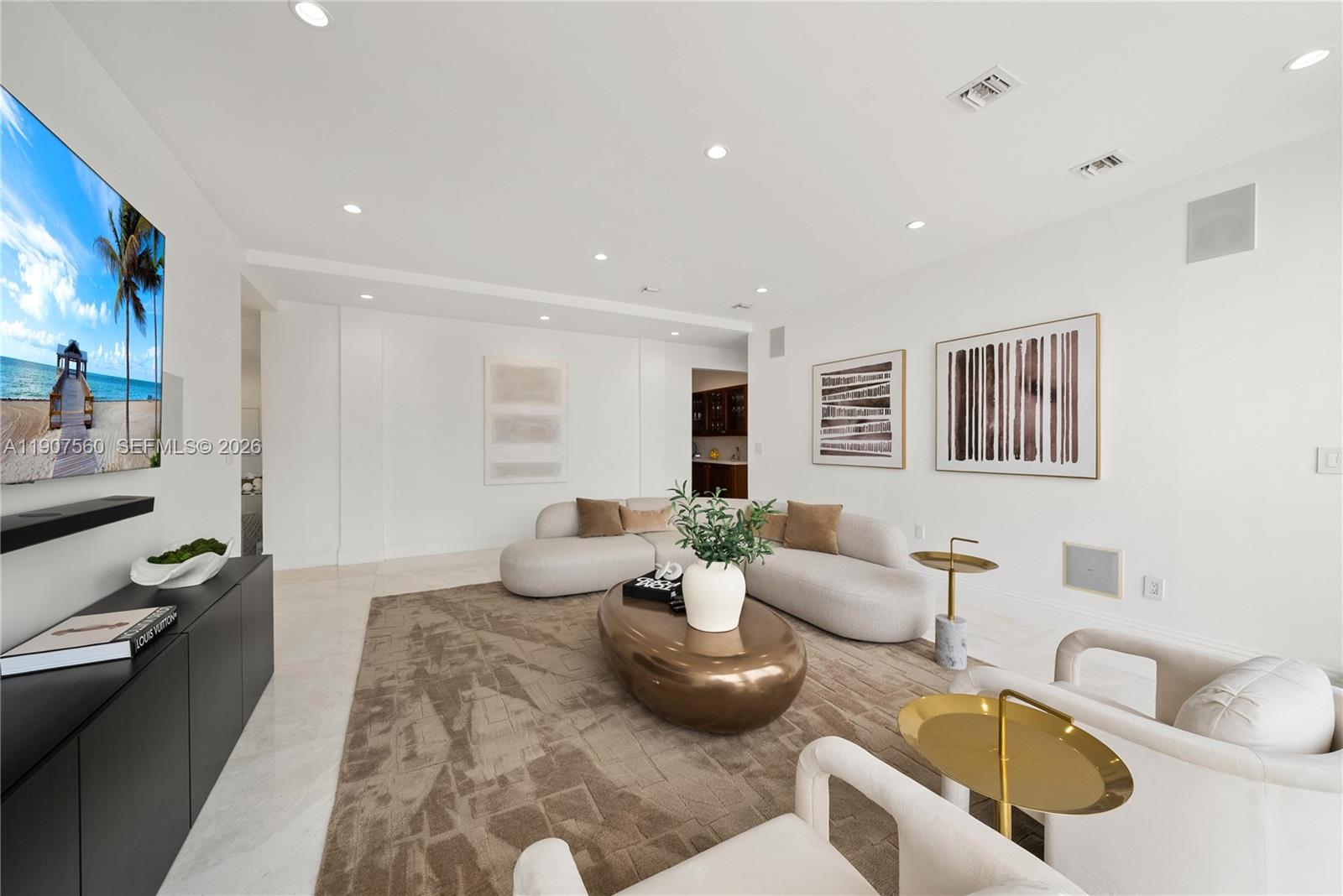 1925 Brickell Avenue, Unit DPH3 Miami, FL 33129 - Photo 21 of 56 a living room with furniture and a couch