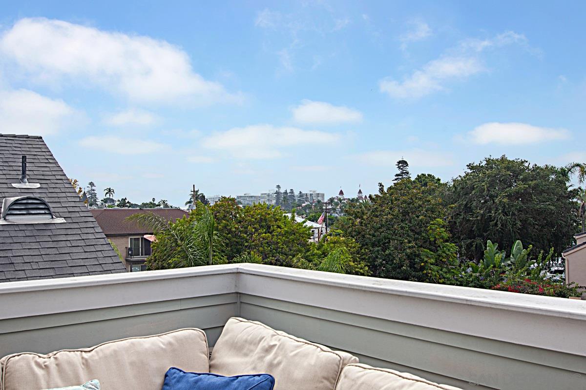 918 D Avenue Coronado, CA 92118 - Photo 34 of 41 a view of a lot of trees from a balcony