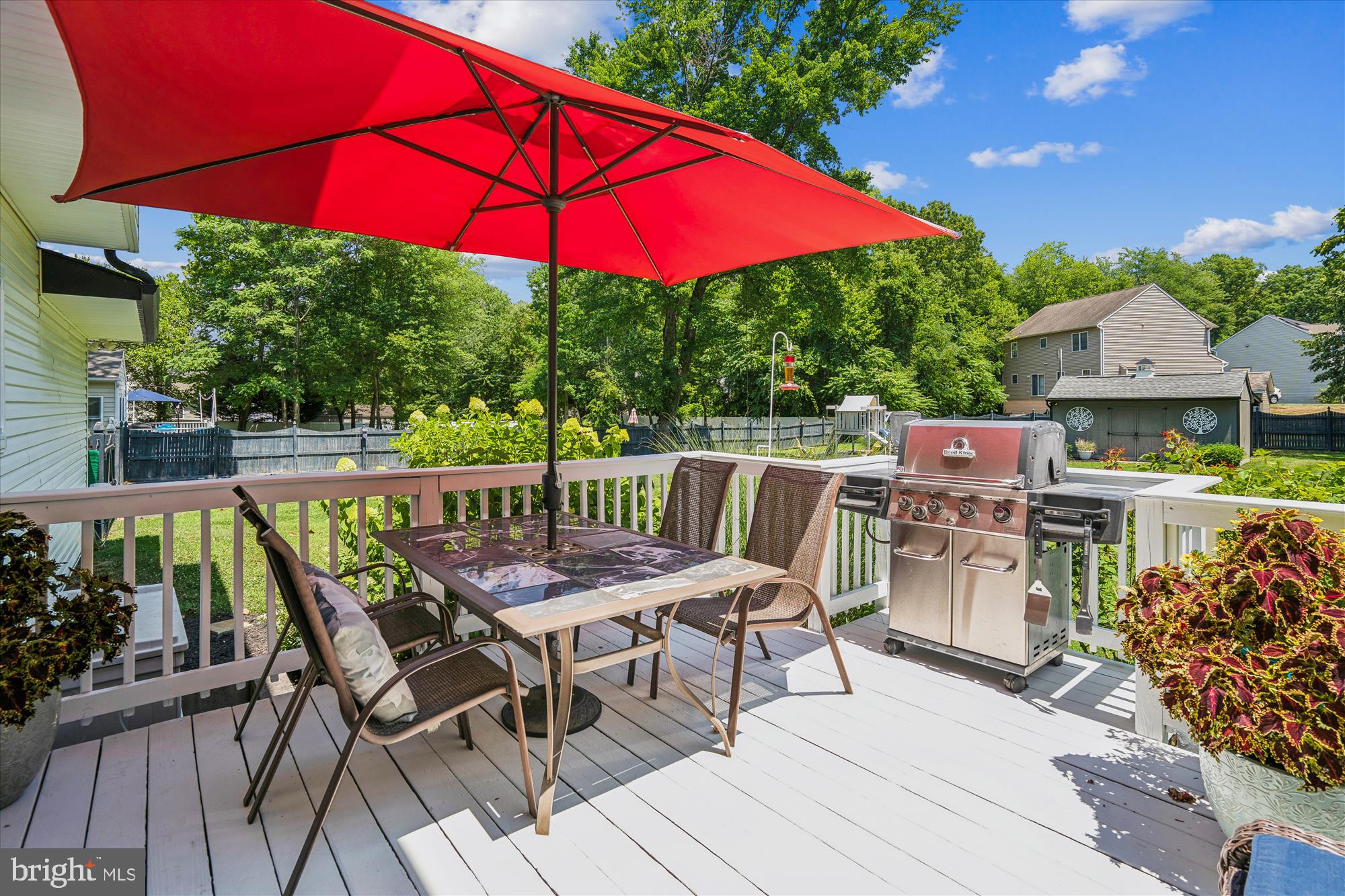 8122 Elizabeth Road Pasadena, MD 21122 - Photo 39 of 40 Deck off the Dining Area
