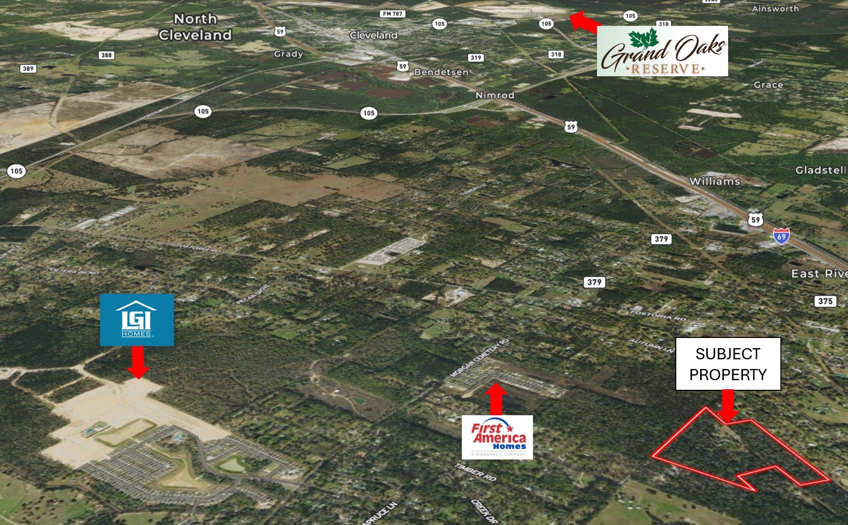 11586 Midway Road Cleveland, TX 77328 - Photo 28 of 37 a street view with city view