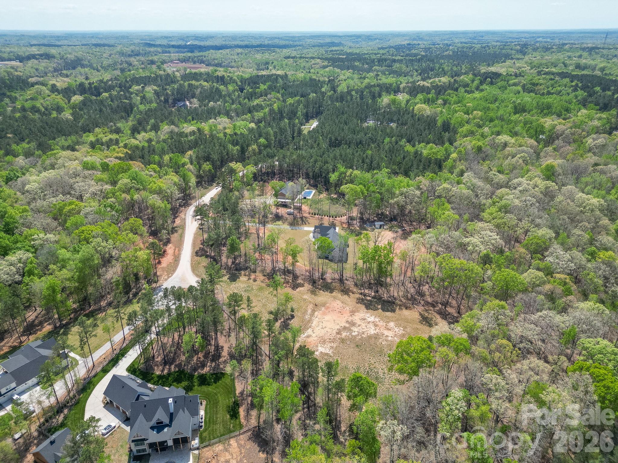 2170 Two Sisters Drive Lancaster, SC 29720 - Photo 25 of 35 a view of a forest with a street