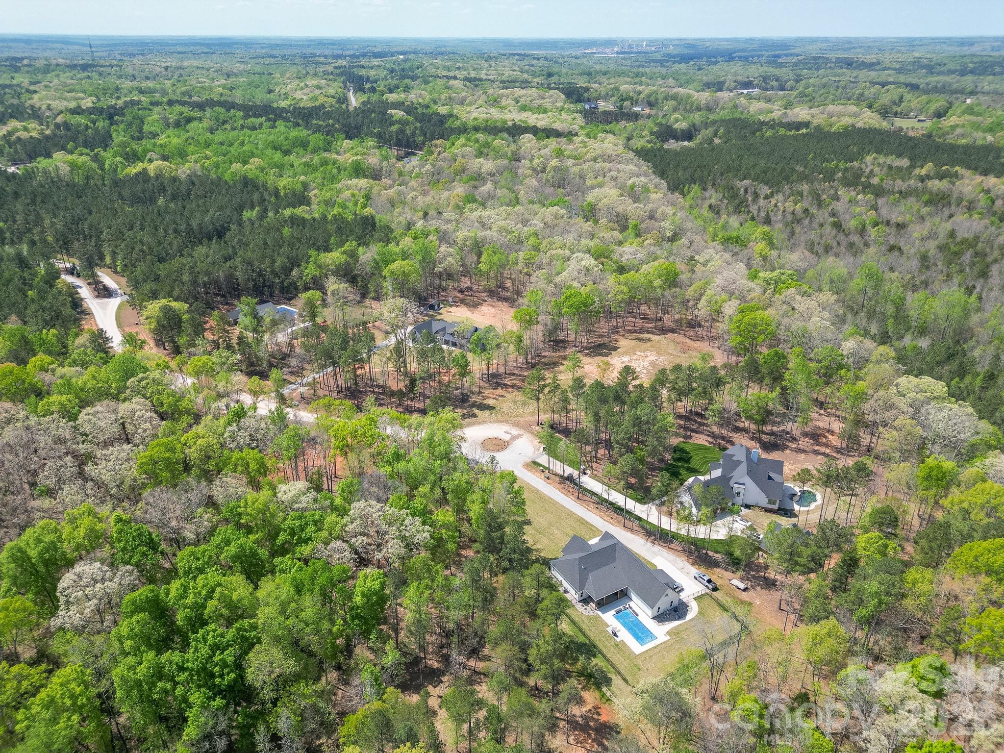 2170 Two Sisters Drive Lancaster, SC 29720 - Photo 29 of 35 an aerial view of residential houses with outdoor space and trees