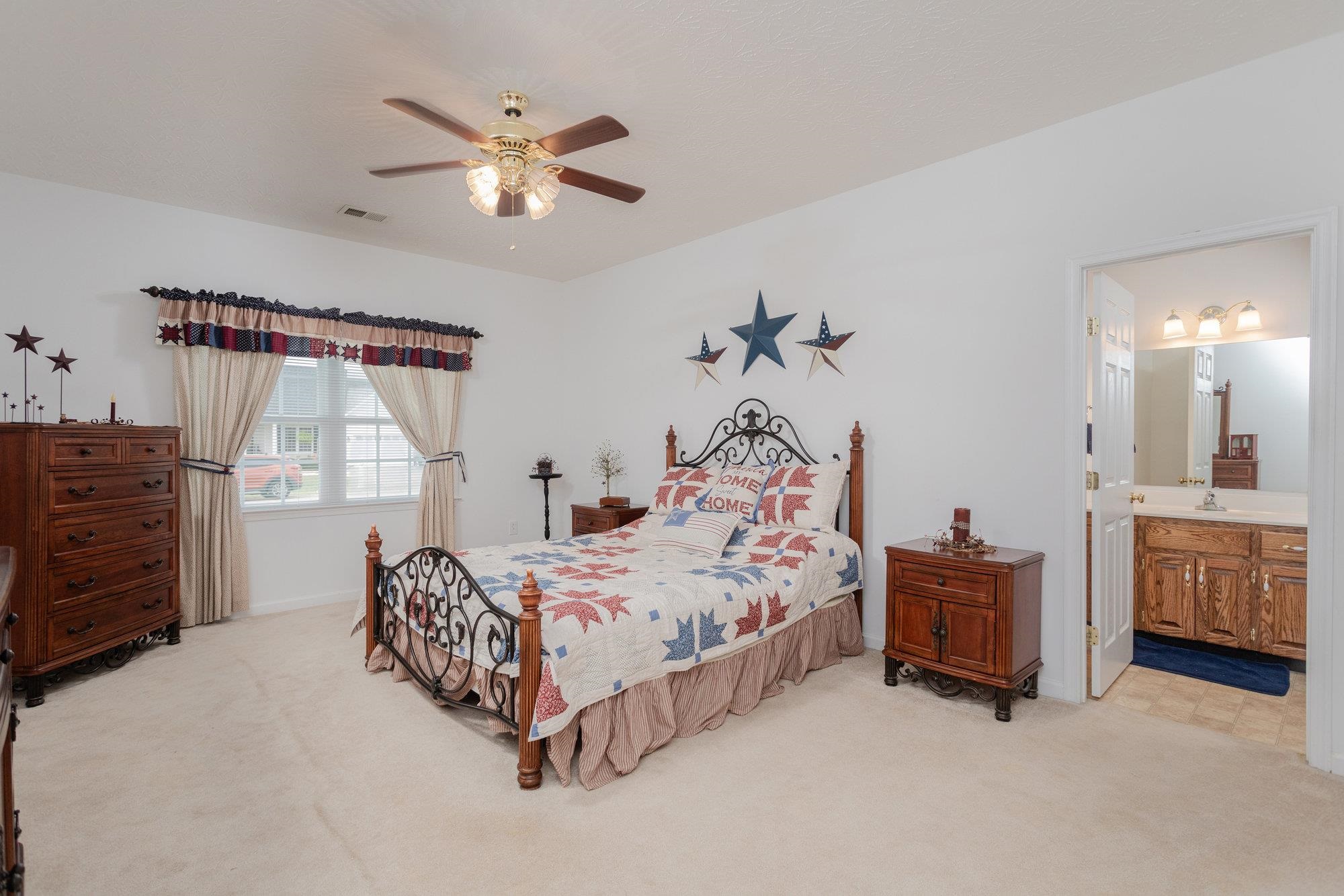 490 Leola Loop Stanley, VA 22851 - Photo 17 of 44 a bedroom with bed and window
