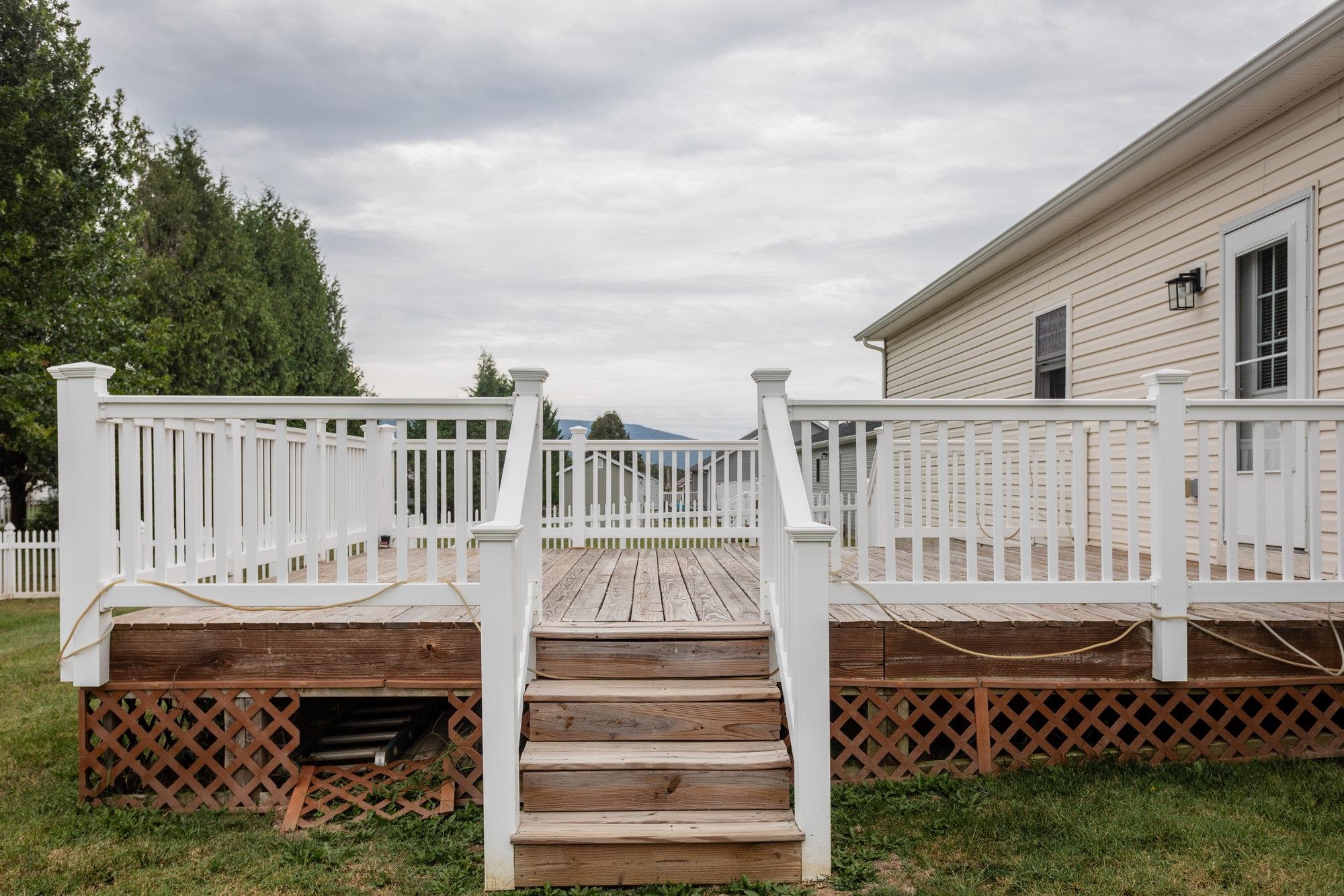490 Leola Loop Stanley, VA 22851 - Photo 40 of 44 a view of a house with wooden deck