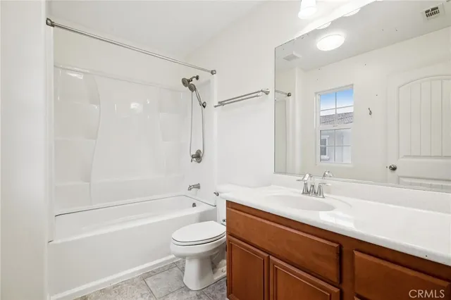 a view of small space with racks on the wall