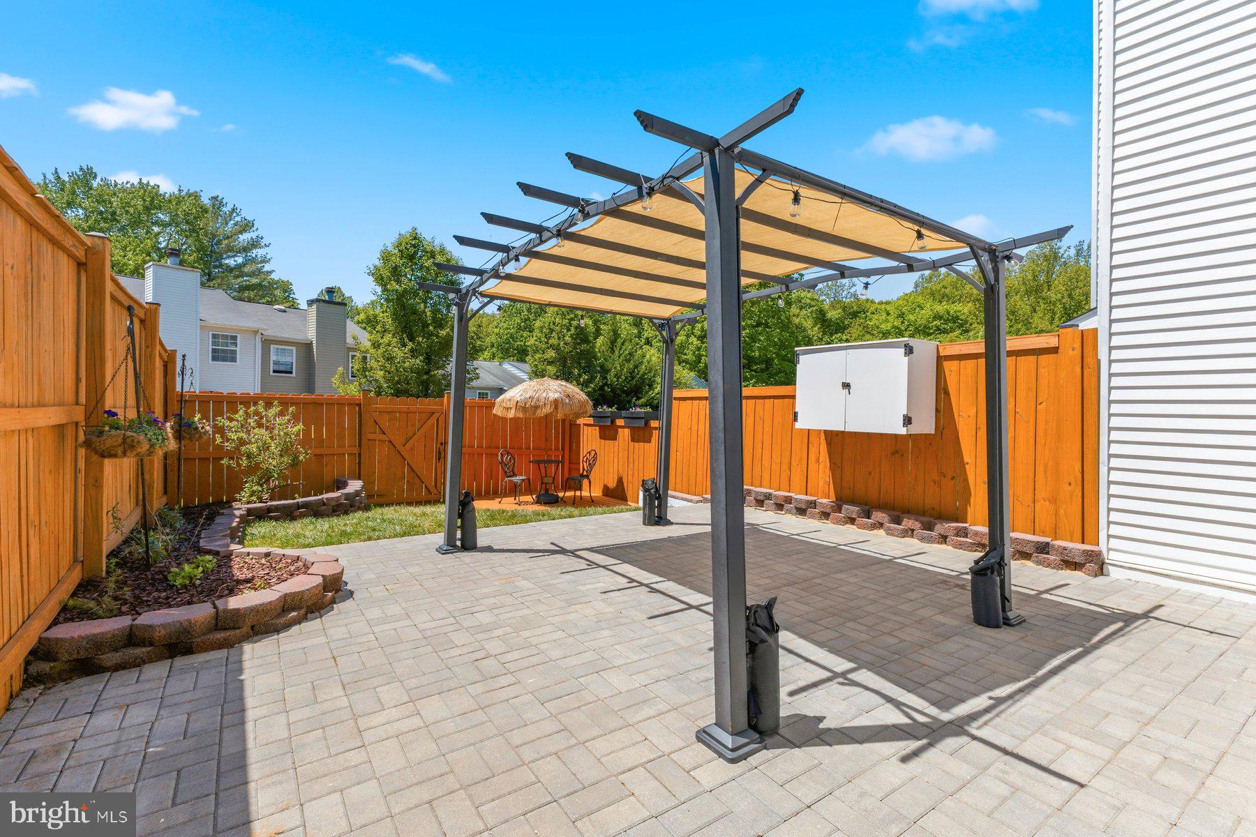 6028 Sweet Dale Court Springfield, VA 22152 - Photo 21 of 29 a view of a backyard with a patio