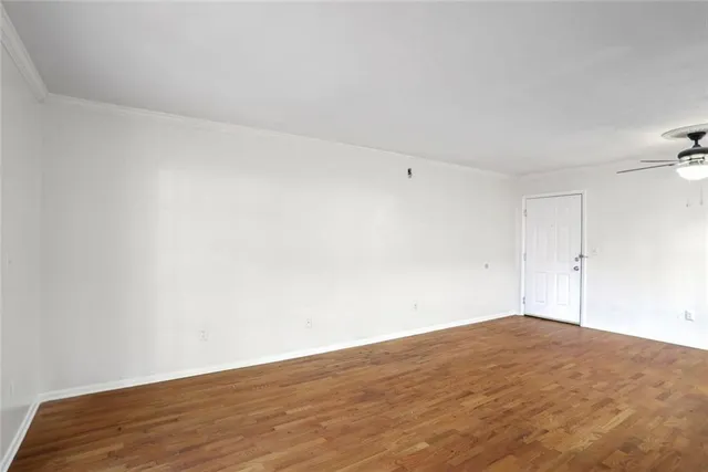 a view of empty room