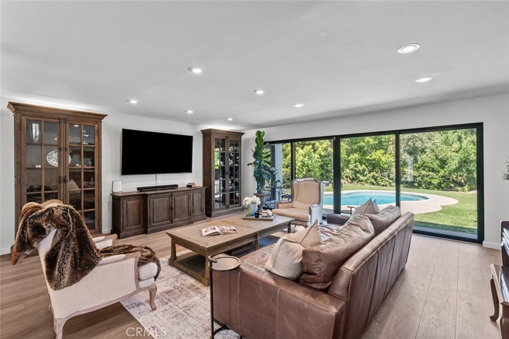 2534 Page Drive Altadena, CA 91001 - Photo 21 of 48 a living room with furniture and a flat screen tv