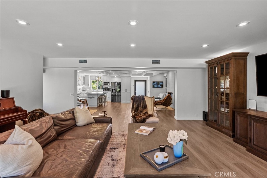 2534 Page Drive Altadena, CA 91001 - Photo 24 of 48 a living room with furniture and a wooden floor