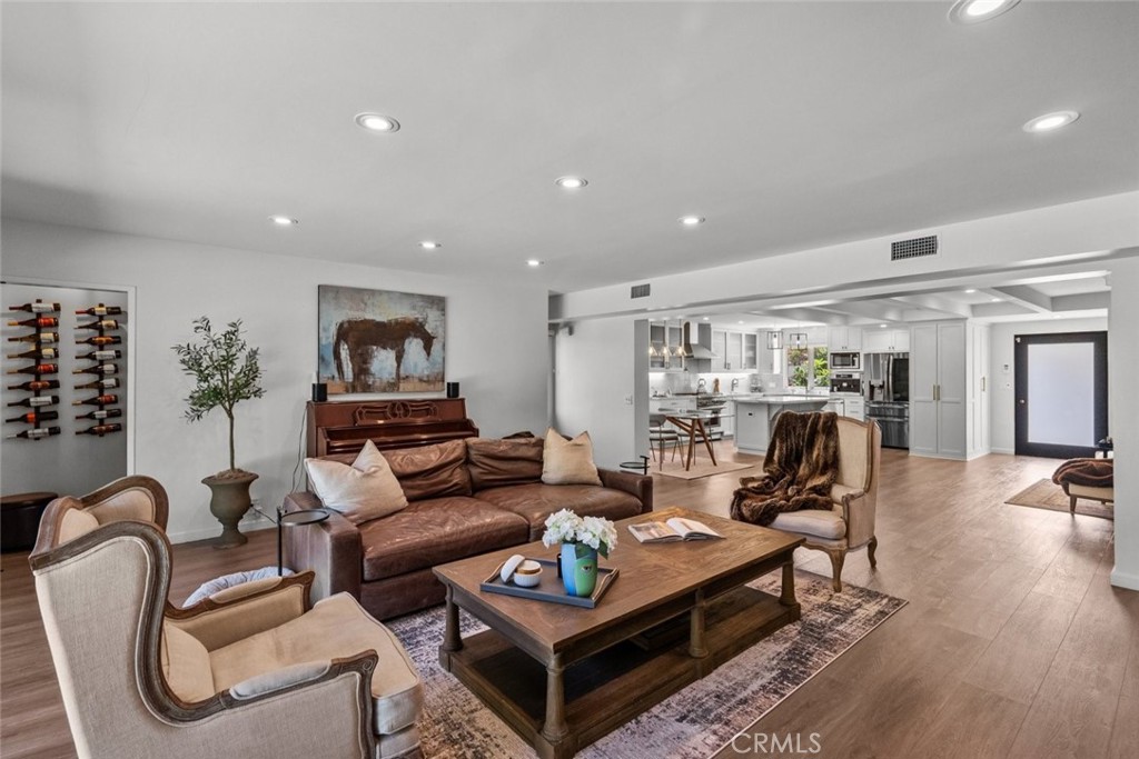 2534 Page Drive Altadena, CA 91001 - Photo 25 of 48 a living room with furniture a rug and a flat screen tv