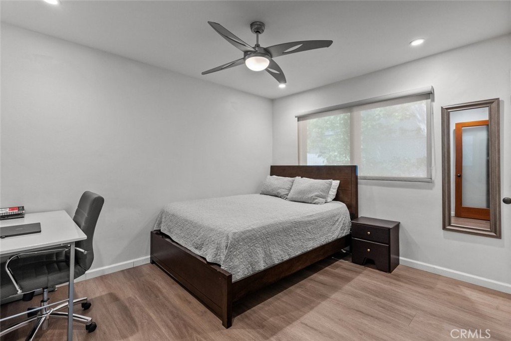 2534 Page Drive Altadena, CA 91001 - Photo 30 of 48 a bedroom with a bed and a desk