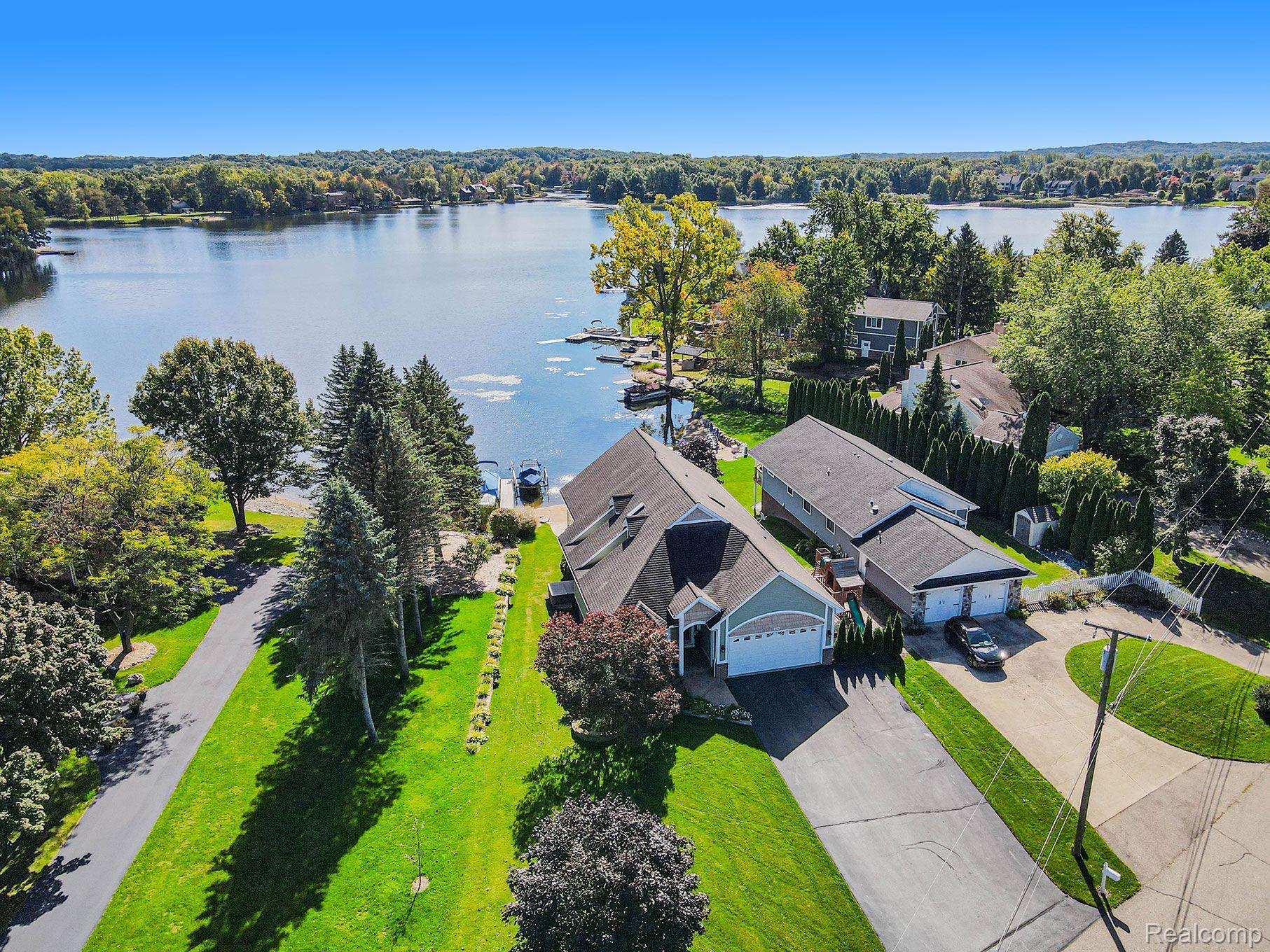 8495 Waumegah Road Clarkston, MI 48348 - Photo 42 of 44 LAKE LIVING AT ITS FINEST!!!