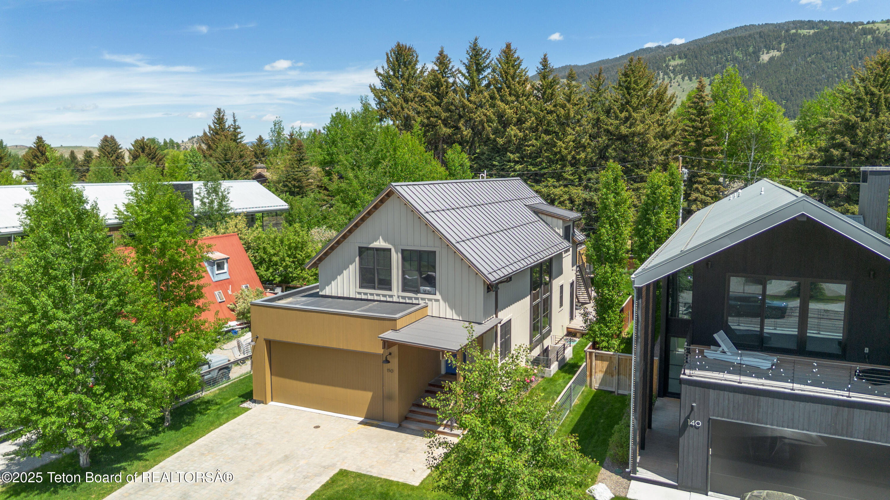 150 North Jean Street Jackson, WY 83001 - Photo 5 of 33 Aerial View