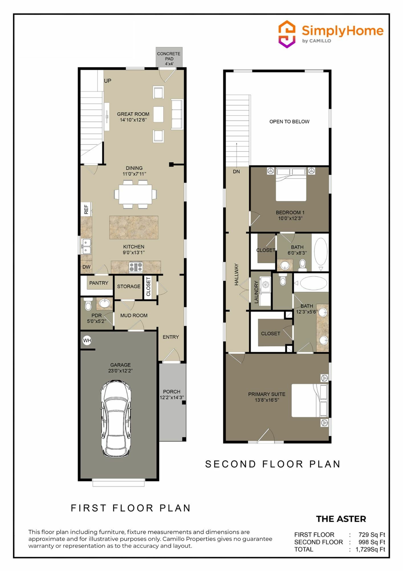 15264 Estrella Road East Houston, TX 77073 - Photo 3 of 14 a picture of a floor plan