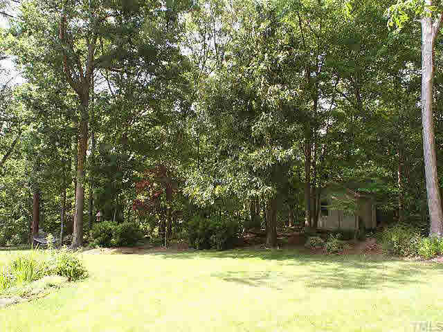 9113 Reedham Oaks Court Raleigh, NC 27615 - Photo 9 of 10 If .9 acres isn't enough you back to and can enjoy 5 acres of greenspace that will not be developed. Its as if you are secluded in your own private woods! Storage shed too. Playset does not convey!