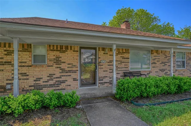 front view of a house