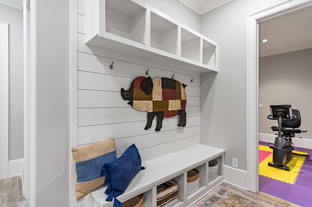 640 A J Land Road Canton, GA 30115 - Photo 51 of 94 a living room with furniture and a mirror