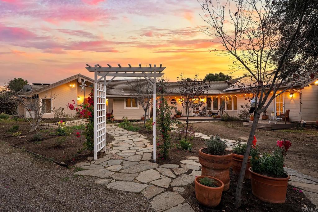 23002 Japatul Valley Road Alpine, CA 91901 - Photo 2 of 65 a view of a terrace with sitting area