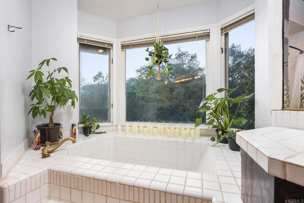 23002 Japatul Valley Road Alpine, CA 91901 - Photo 37 of 65 a white bath tub sitting in a bathroom next to a window