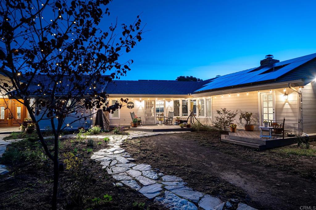 23002 Japatul Valley Road Alpine, CA 91901 - Photo 64 of 65 a view of a backyard with large trees