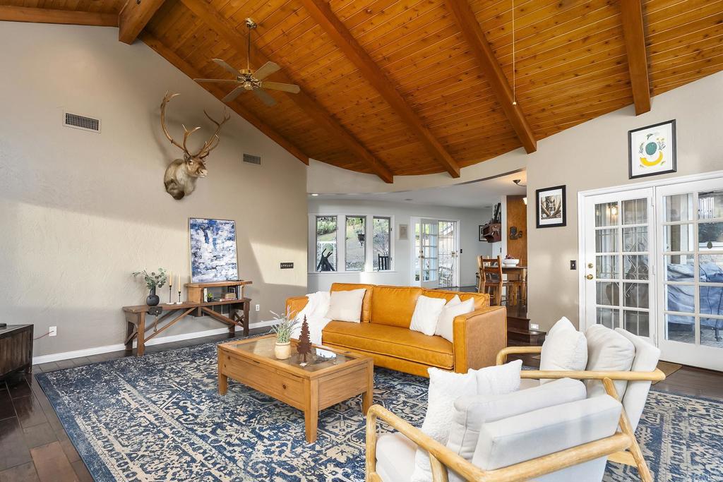 23002 Japatul Valley Road Alpine, CA 91901 - Photo 8 of 65 a outdoor living space with furniture and a rug