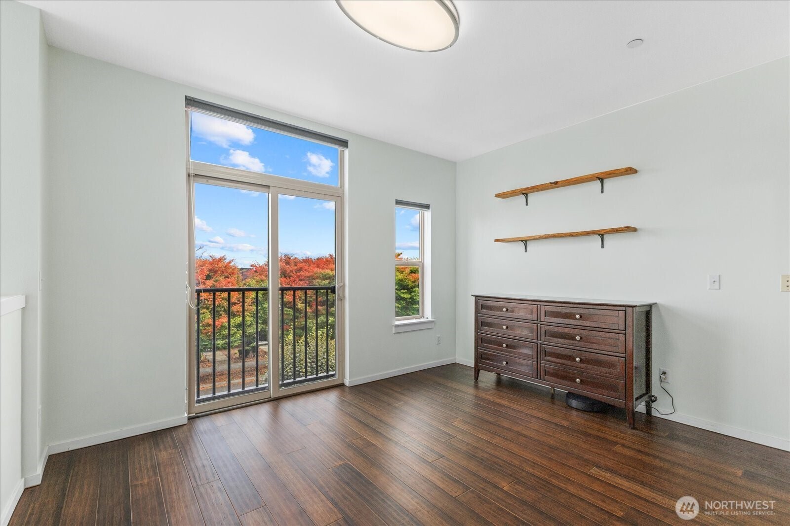 2132 South G Street Tacoma, WA 98405 - Photo 10 of 40 wooden floor in an empty room with a window