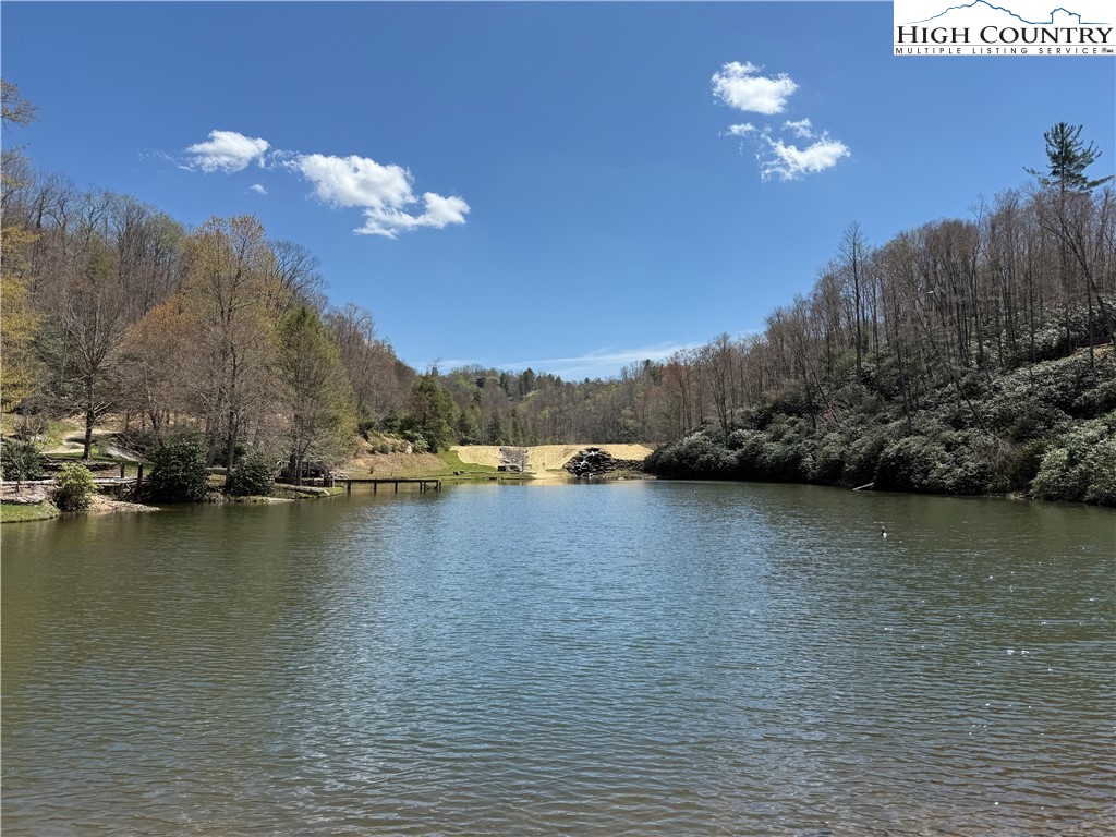 0 Beaver Dam Road Elk Park, NC 28622 - Photo 6 of 14 a view of a lake with a mountain in the background
