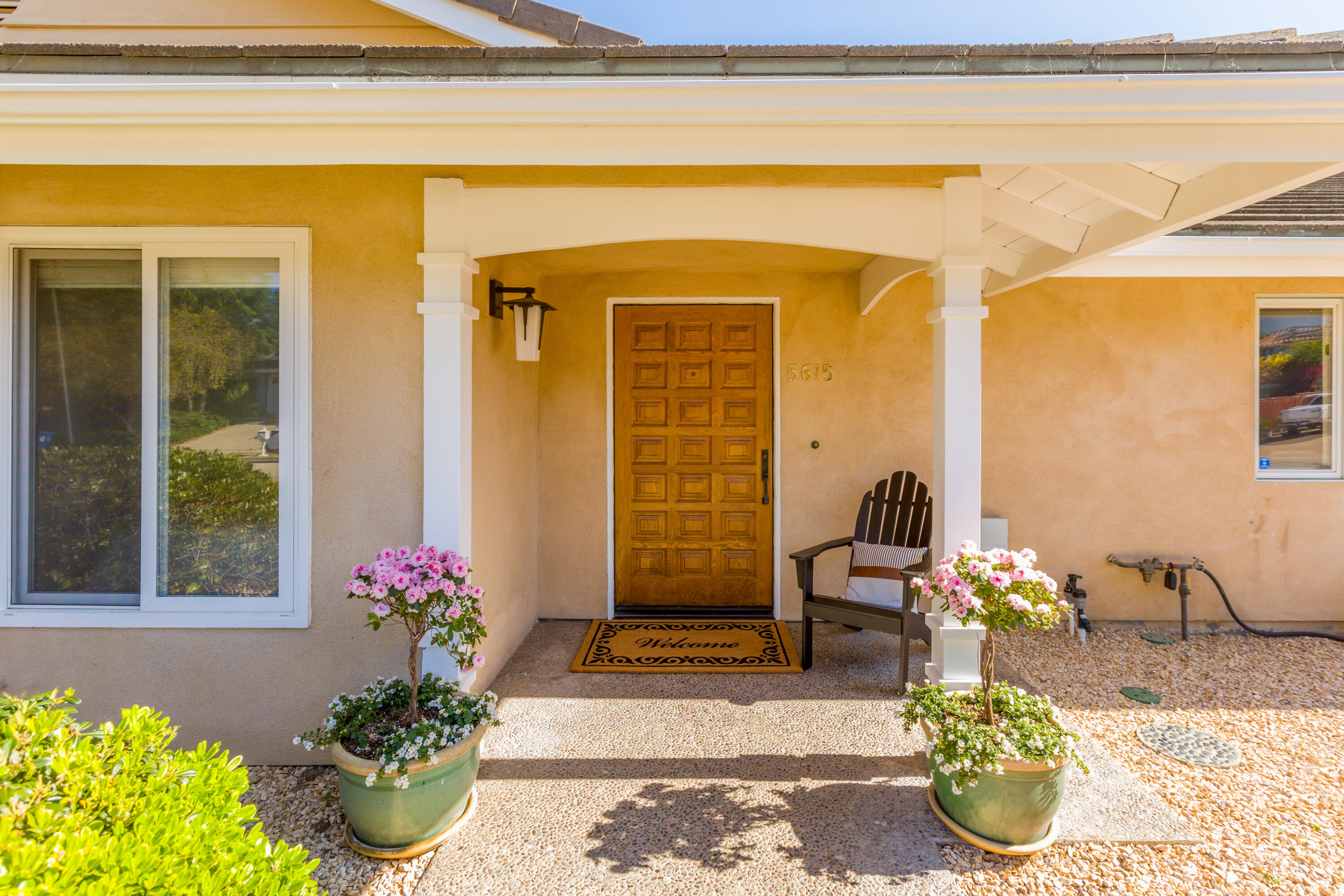 5615 Via Ravenna Goleta, CA 93117 - Photo 2 of 32 Front Entry with covered entry area