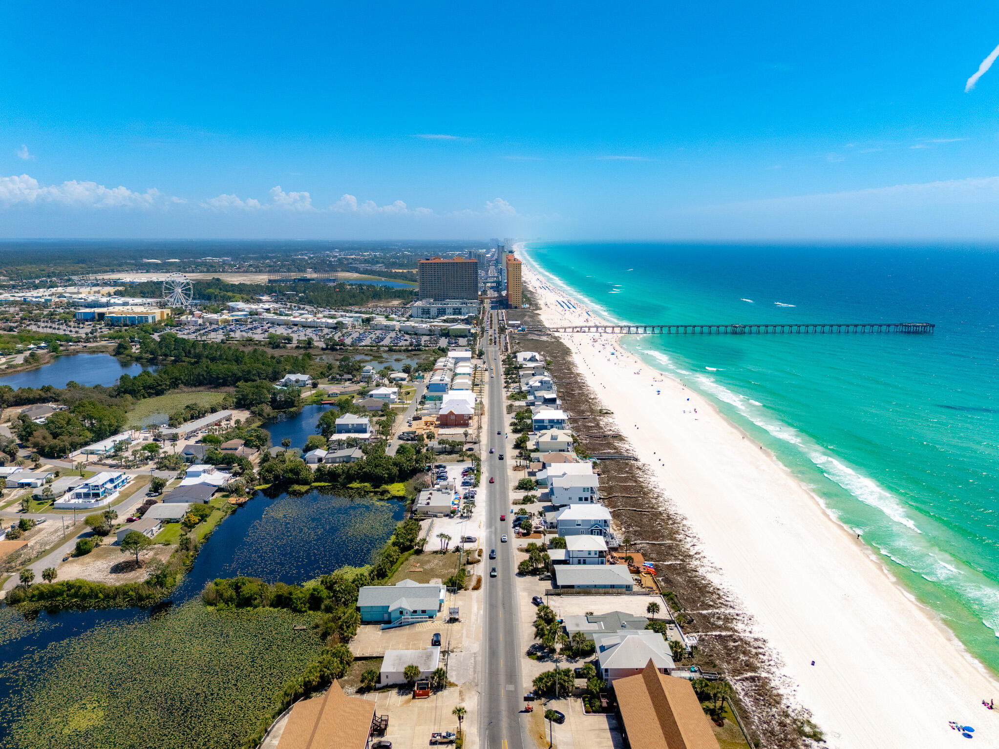 16701 Front Beach Road, Unit 2307 Panama City Beach, FL 32413 - Photo 2 of 50 16701 Front Beach Dr Unit 2307 Drone