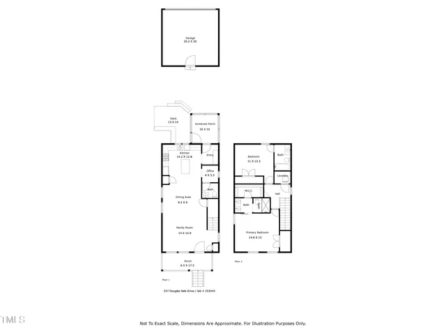 $359,900 | 257 Douglas Falls Drive, Wendell, NC 27591