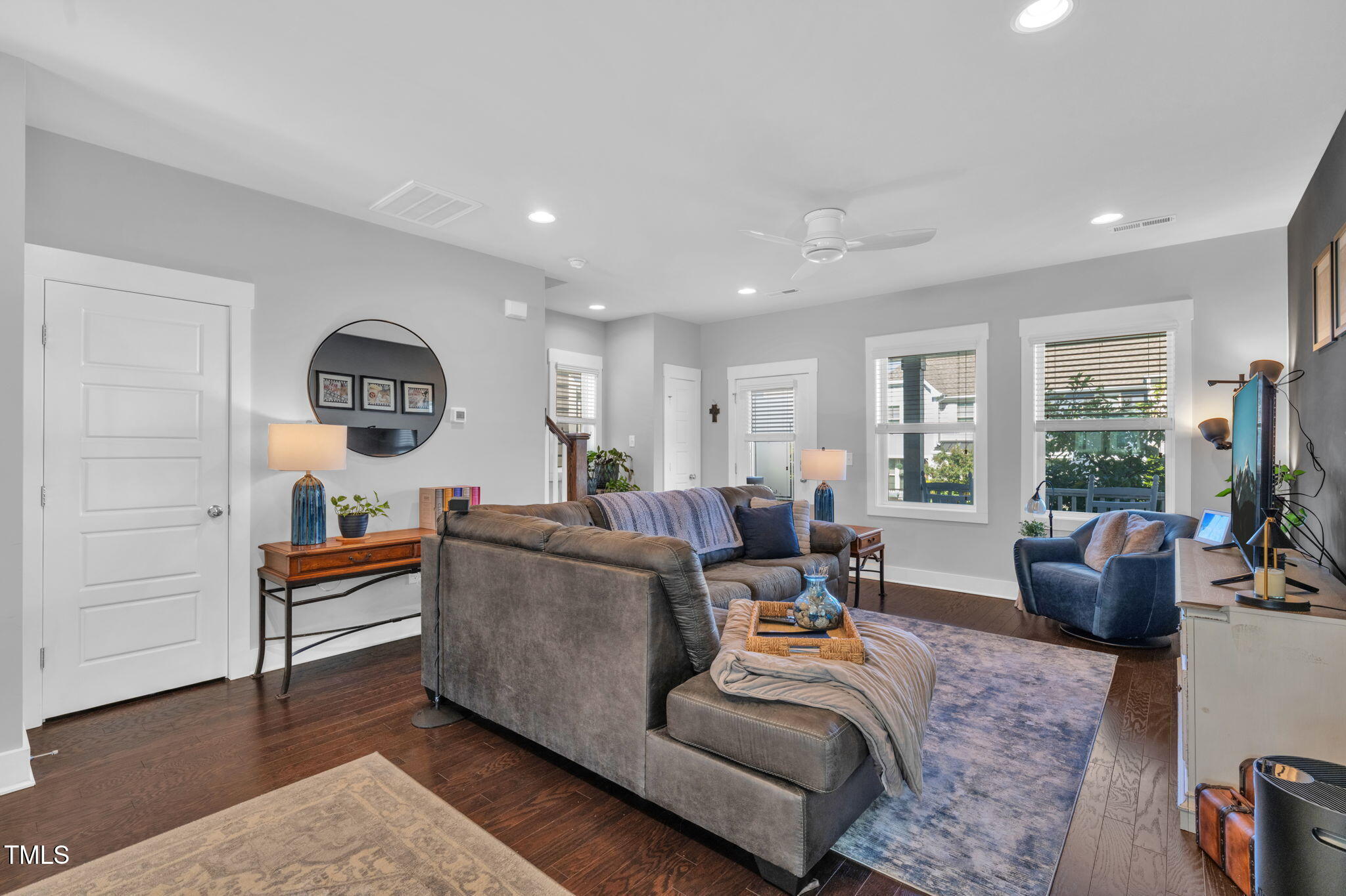 257 Douglas Falls Drive Wendell, NC 27591 - Photo 3 of 34 a living room with furniture and a large window
