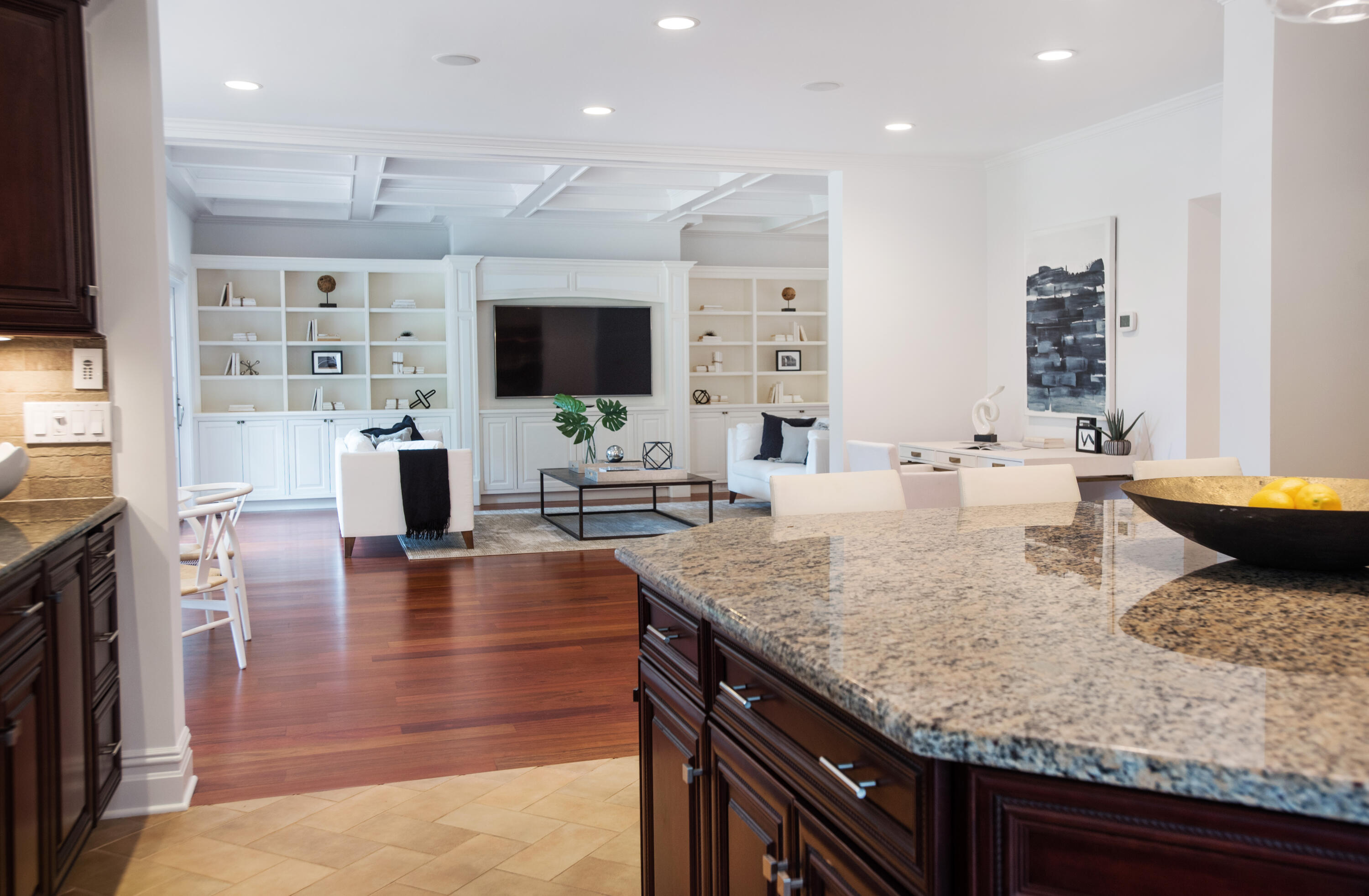 2 White Birch Road New Canaan, CT 06840 - Photo 14 of 42 Kitchen View to Family Room