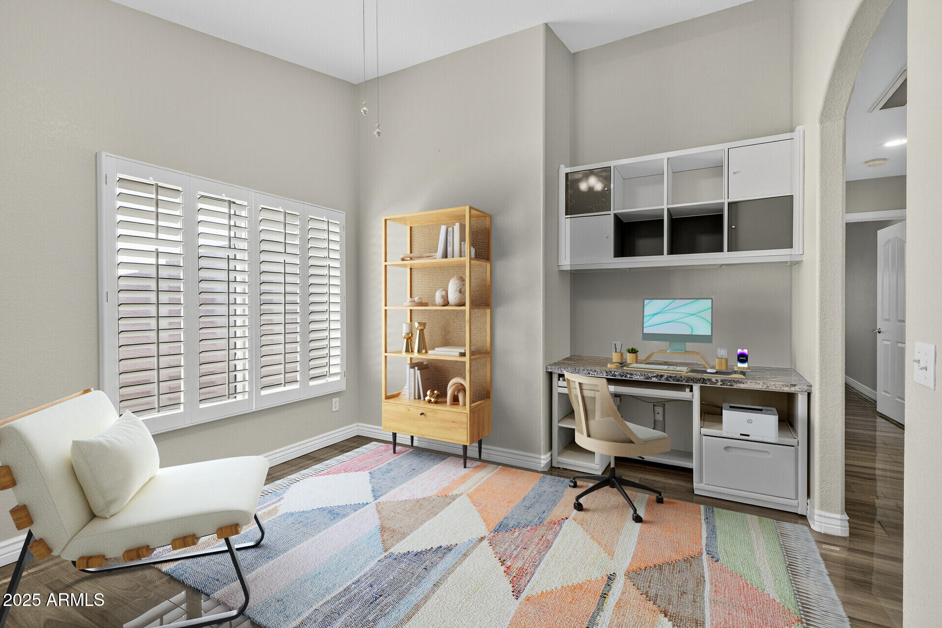 3533 North 159th Lane Goodyear, AZ 85395 - Photo 9 of 65 a workspace with furniture and a window